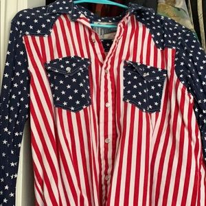 Chubbies American flag long sleeve “The Nutter”